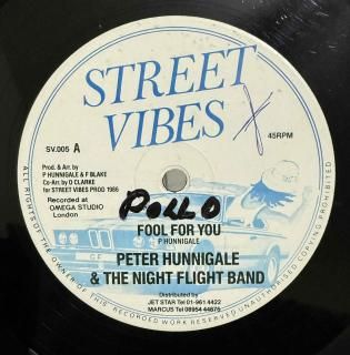 PETER HUNNIGALE & THE NIGHT FLIGHT BAND  - FOOL FOR YOU