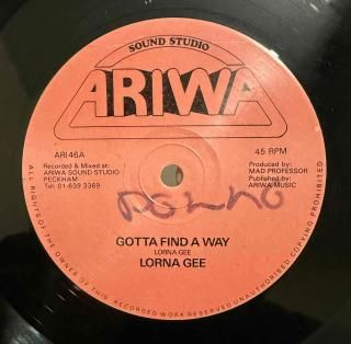 LORNA GEE - GOTTA FIND A WAY