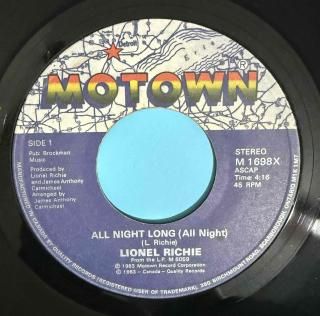 LIONEL RICHIE - ALL NIGHT LONG