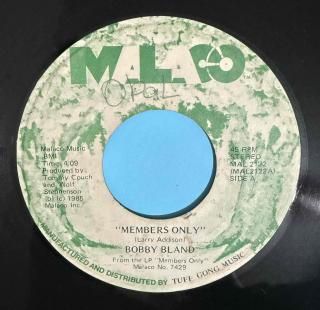 BOBBY BLAND - MEMBERS ONLY
