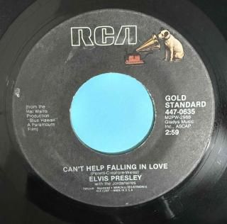 ELVIS PRESLEY - CANT HELP FALLING IN LOVE