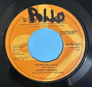 BARRY BIGGS - WORK ALL DAY