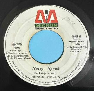 PRINCE HERON - NATTY SPEAK