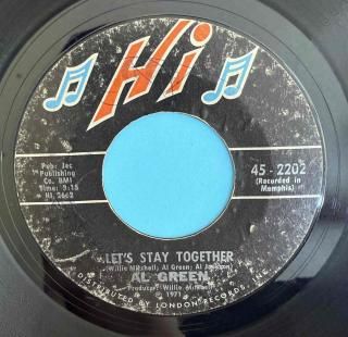 AL GREEN - LETS STAY TOGETHER