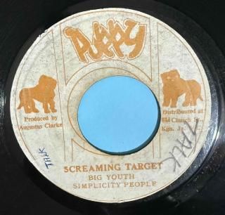 BIG YOUTH - SCREAMING TARGET