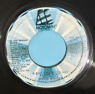 STEVIE WONDER - I JUST CALLED TO SAY I LOVE YOU