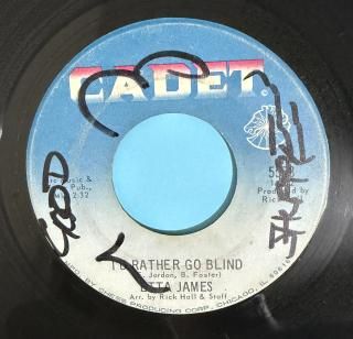 ETTA JAMES - ID RATHER GO BLIND