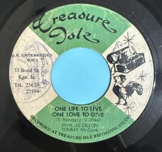 PHILLIS DILLON - ONE LIFE TO LIVE ONE LOVE TO LIVE