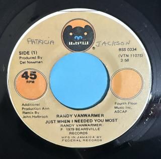 RANDY VANWARMER - JUST WHEN I NEEDED YOU MOST