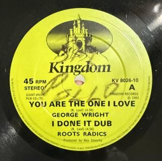GEORGE WRIGHT - YOU ARE THE ONE I LOVE
