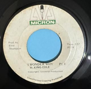 W KING COLE - I WONDER WHY