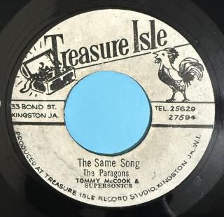 PARAGONS - THE SAME SONG
