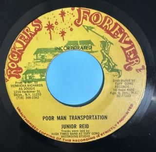JUNIOR REID - POOR MAN TRANSPORTATION