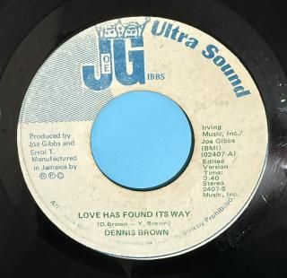 DENNIS BROWN - LOVE HAS FOUND ITS WAY
