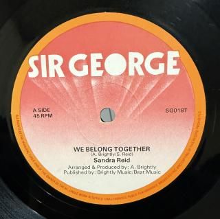 SANDRA REID - WE BELONG TOGETHER