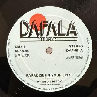 WINSTON REEDY - PARADISE (IN YOUR EYES)