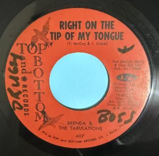 BRENDA - RIGHT ON THE TIP OF MY TONGUE