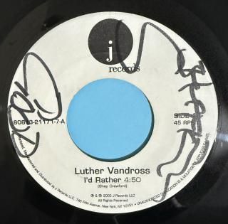 LUTHER VANDROSS - ID RATHER