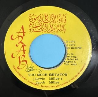 JACOB MILLER - TOO MUCH IMITATOR
