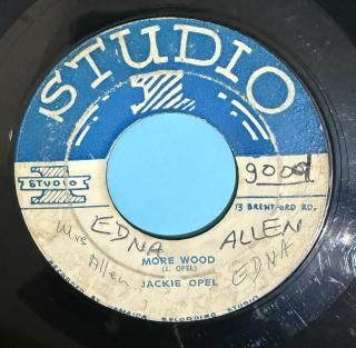 レゲエ レコードJackie Opel More Wood JACKIE OPEL - MORE WOOD (discogs) - Ninja Records