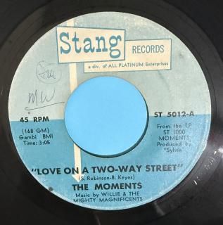THE MOMENTS - LOVE ON TWO WAY STREET