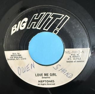 HEPTONES - LOVE ME GIRL