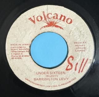 BARRINGTON LEVY - UNDER SIXTEEN