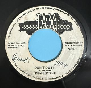 洋楽 RARE KEN BOOTHE / YOU KEEP ME HANGING ON Ken Boothe - You Keep Me Hanging On (The Supremes Cover