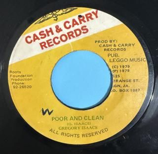 GREGORY ISAACS - POOR AND CLEAN