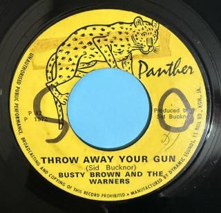 BUSTY BROWN - THROW AWAY YOUR GUN