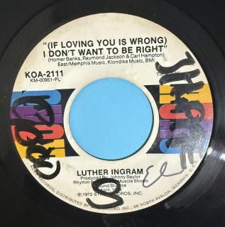 LUTHER INGRAM - IF LOVING YOU IS WRONG