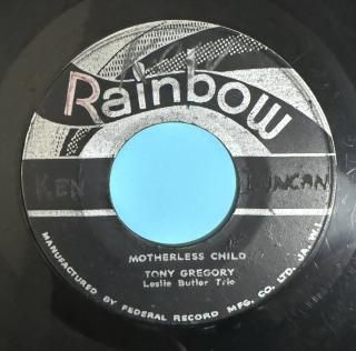 TONY GREGORY - MOTHERLESS CHILD
