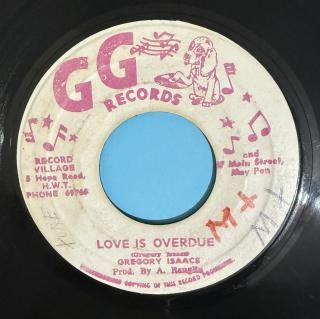 GREGORY ISAACS - LOVE IS OVERDUE