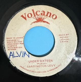 BARRINGTON LEVY - UNDER SIXTEEN