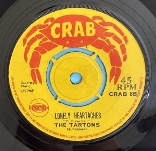 TARTONS (CLARENDONAINS) - LONELY HEARTACHES