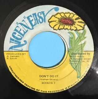 BOOKER T - DON’T DO IT