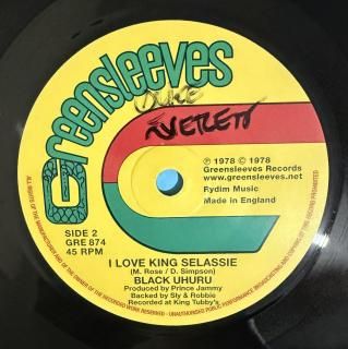BLACK UHURU - I LOVE KING SELASSIE