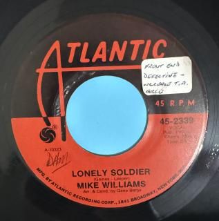 MIKE WILLIAMS - LONELY SOLDIER