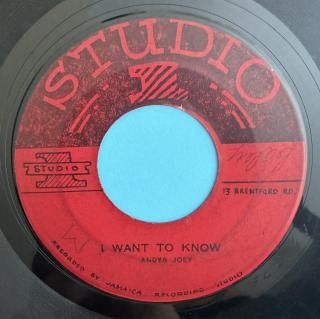 ANDY & JOEY - I WANT TO KNOW