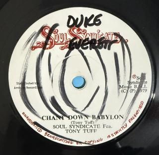 TONY TUFF - CHANT DOWN BABYLON