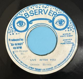 DENNIS BROWN - LIVE AFTER YOU
