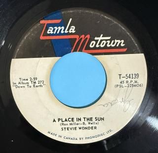 STEVIE WONDER - A PLACE IN THE SUN
