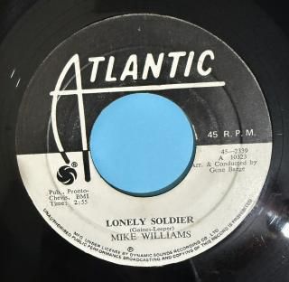 MIKE WILLIAMS - LONELY SOLDIER
