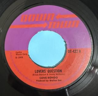 GENE RONDO - LOVER'S QUESTION