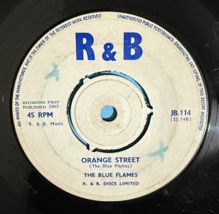 BLUE FLAMES - ORANGE STREET