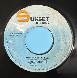 SCREW DRIVER - SHE BOOM STYLE