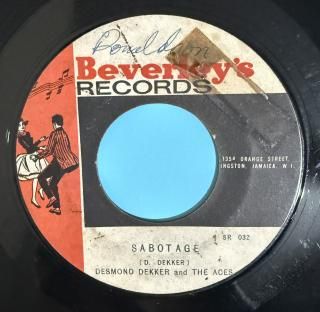 DESMOND DEKKER - SABOTAGE