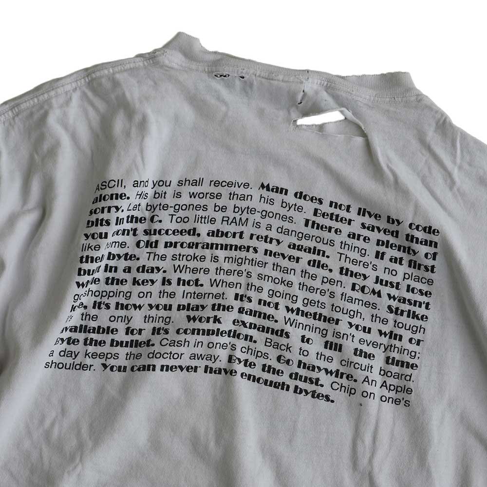 w-means（ダブルミーンズ） Unknown 半袖Tシャツ 100%コットン  表記XL / しろ 詳細画像5