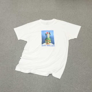 2017. MAC MILLER  cotton  T- shirt   ɽL   white