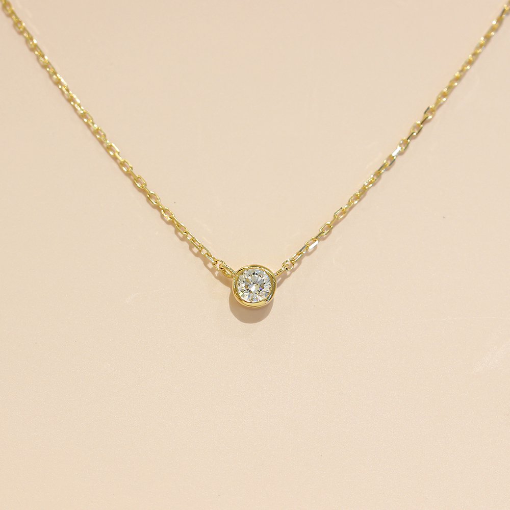 Jewelry marlon<br>K18YG ハイグレードダイヤモンド<br>0.1ct